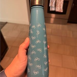 S'well Teal Bicycle Design Water Bottle